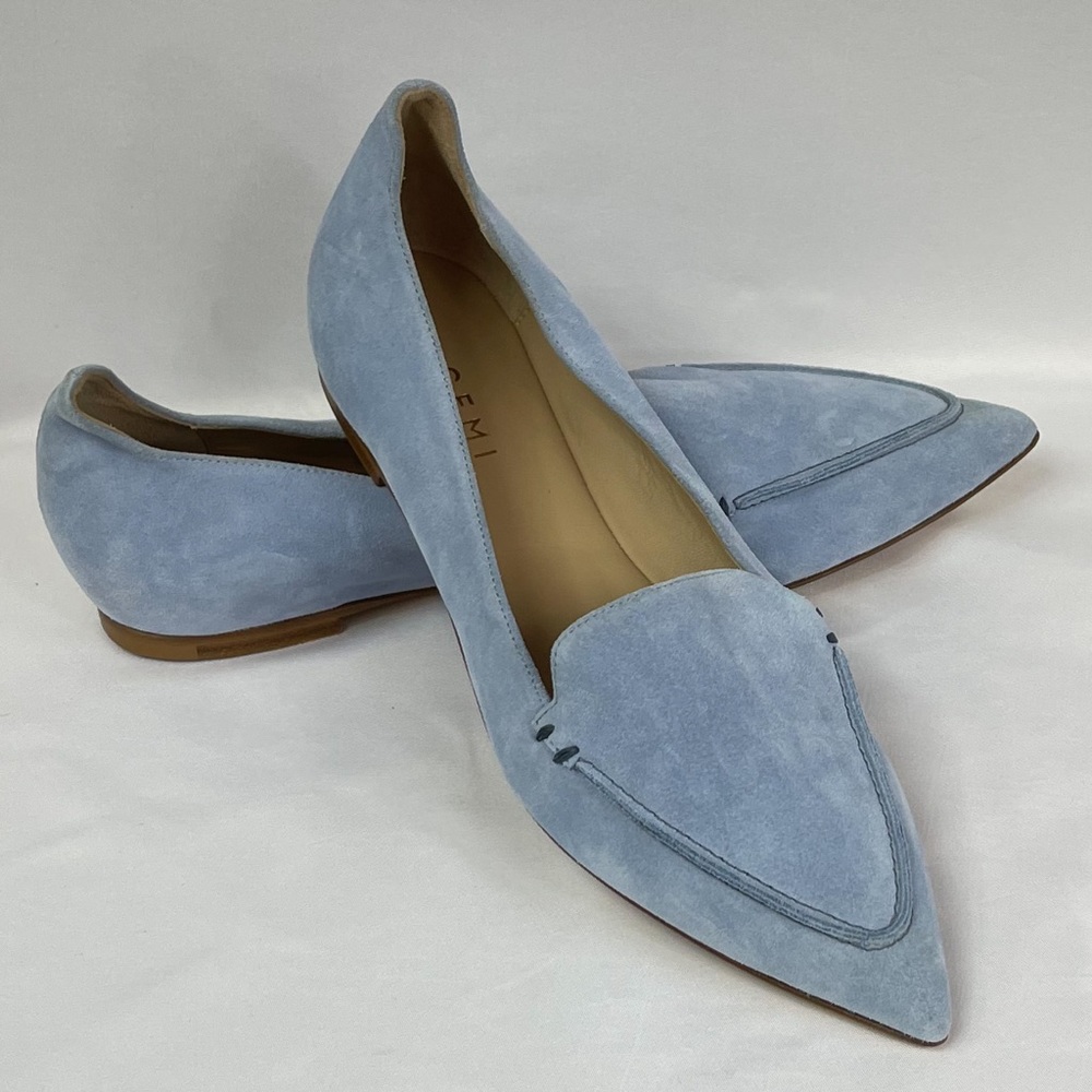 M. Gemi Stellato loafer in blue suede